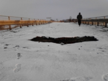 В Саратовской области обрушился мост
