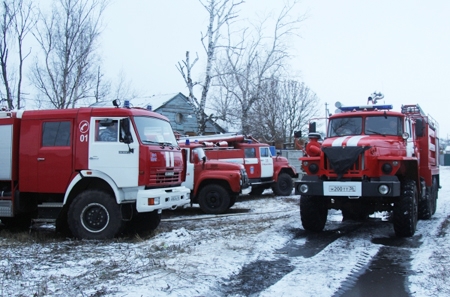Четыре человека погибли при пожаре в Ульяновской области