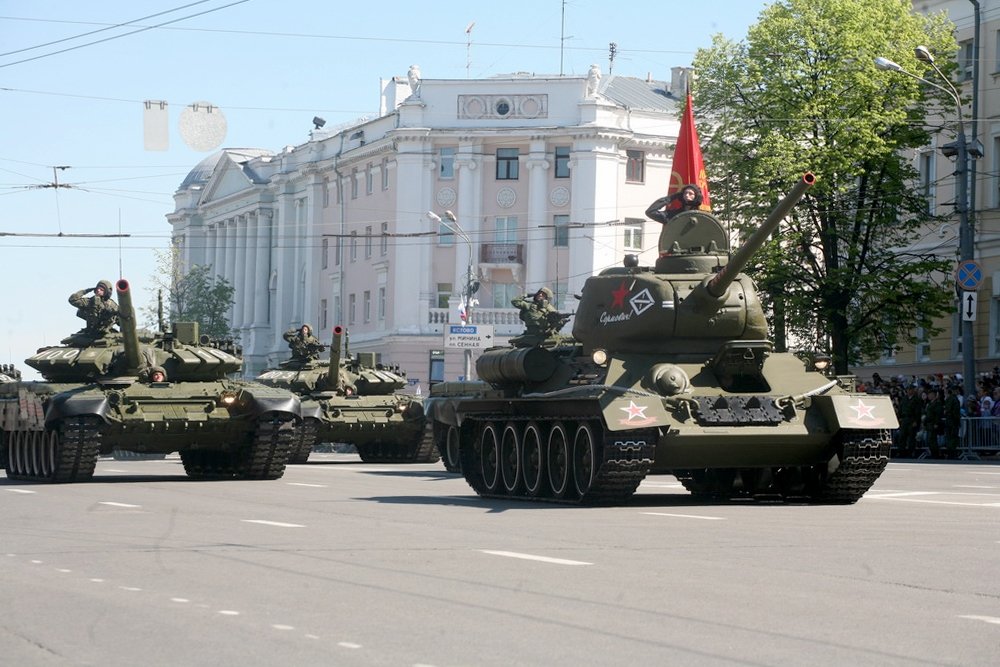 Легендарный танк Т-34 откроет военный парад в Нижнем Новгороде в День Победы