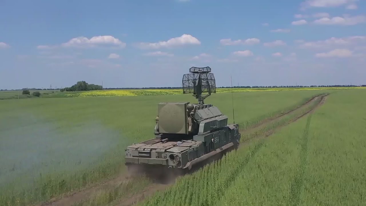 Российское Минобороны показало кадры работы ЗРК «Тор-М1» в ходе спецоперации на Украине