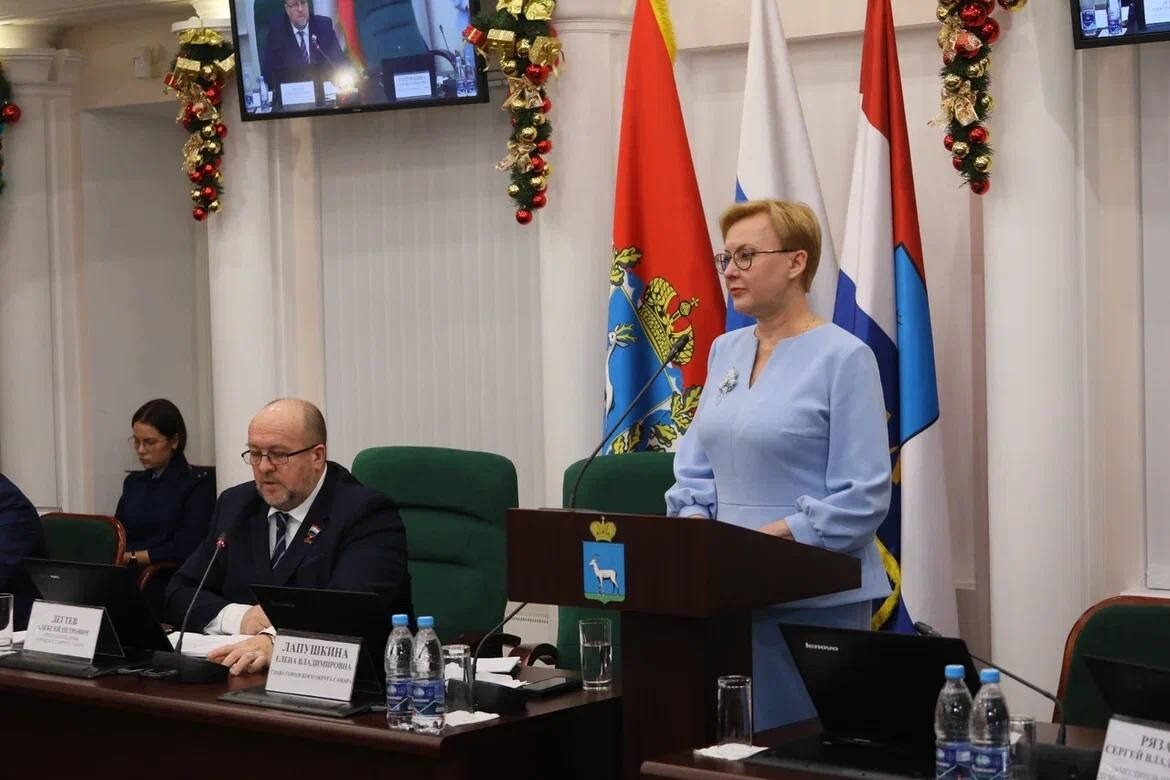 Главой Самары переизбрана Елена Лапушкина