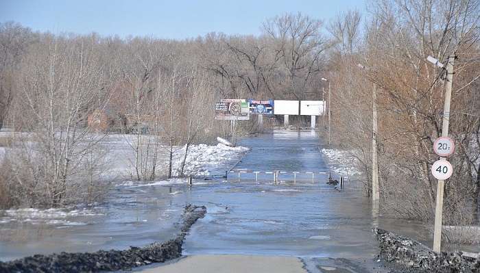 Пять населенных пунктов в Оренбуржье отрезаны паводком от «большой земли»