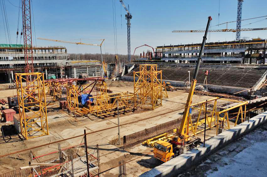 В Самаре сменят подрядчика по строительству стадиона к ЧМ-2018