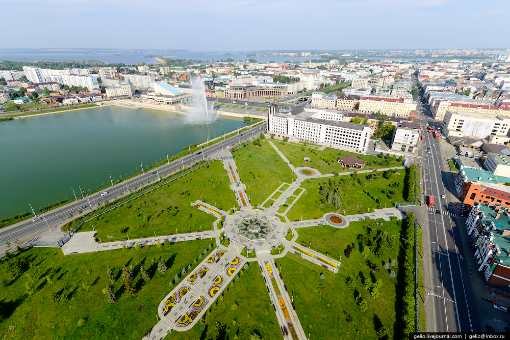 За год в Казани израсходовали более 1 млрд рублей на на благоустройство парков, скверов и водоемов