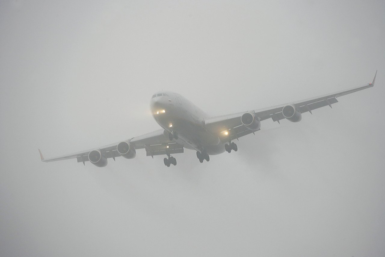 Аэропорт Саратова из-за тумана пятый день подряд работает с перебоями