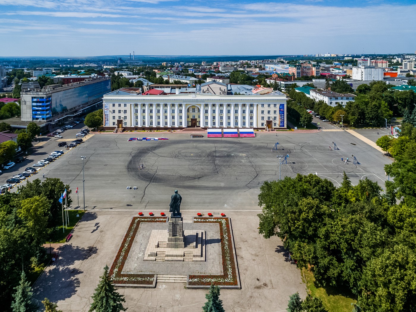 Площадь Ленина Ульяновск