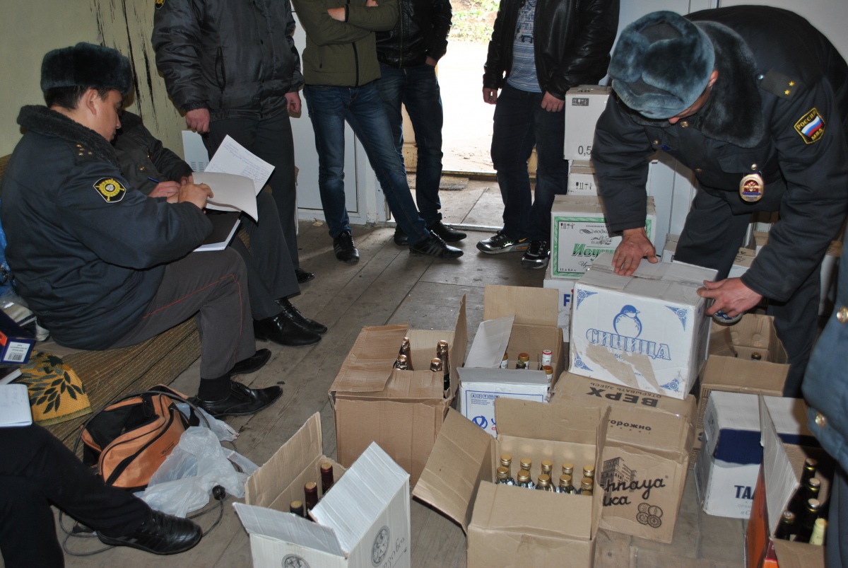 Группа бутлегеров задержана в Саратовской области