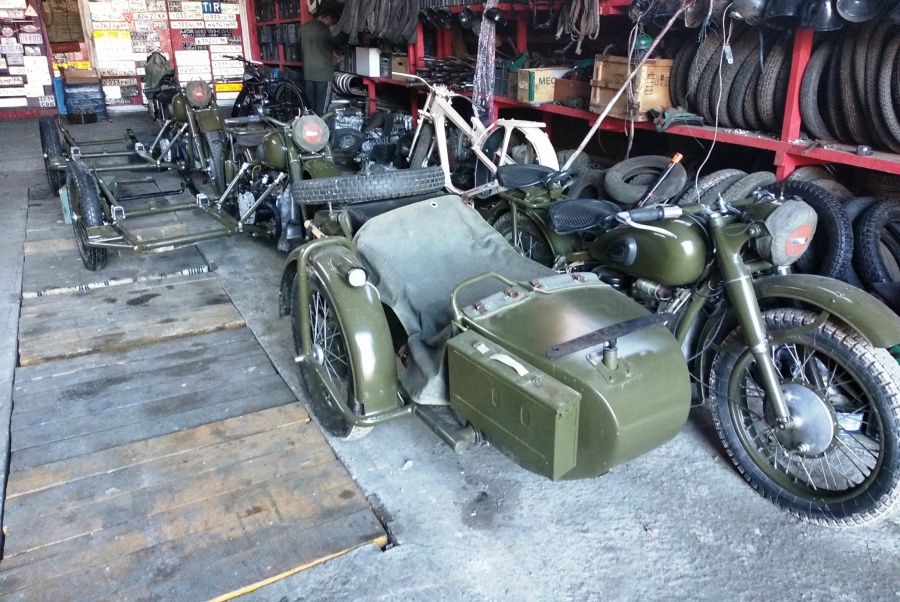 Уральские байкеры на мотоциклах военной поры примут участие в параде Победы