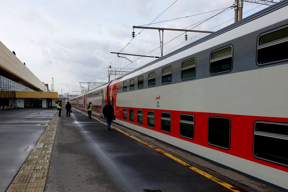 Двухэтажный поезд начал курсировать на направлении Пенза — Москва