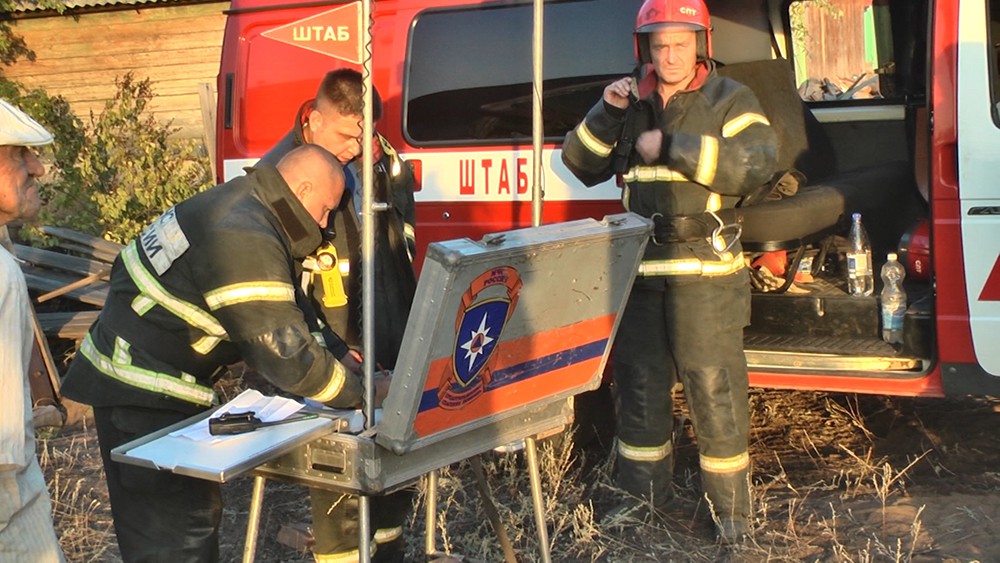 Полиция установила возможных виновников пожара в Оренбуржье