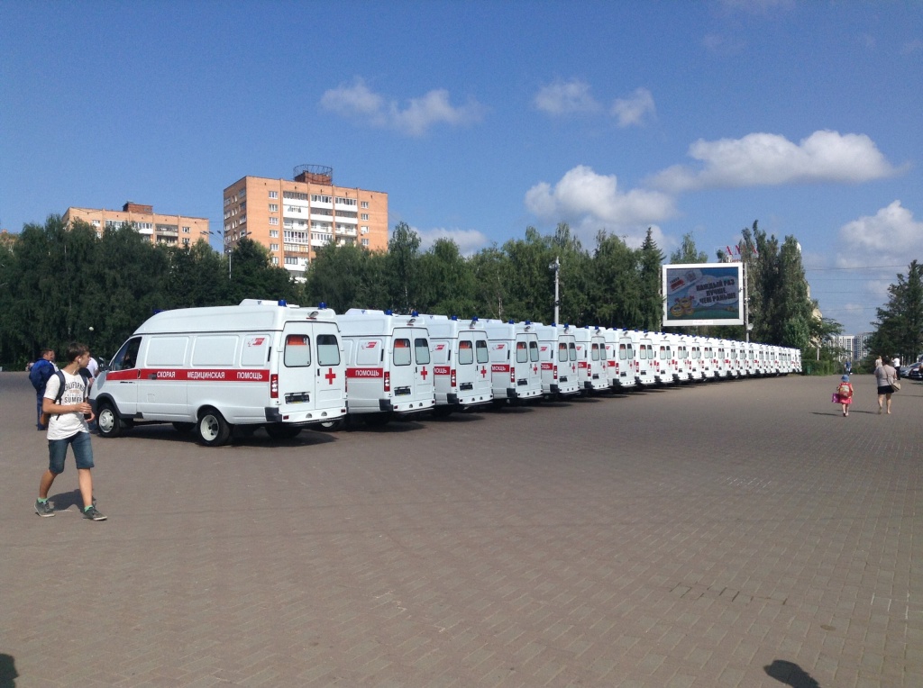 Удмуртия получила 22 автомобиля «скорой помощи»