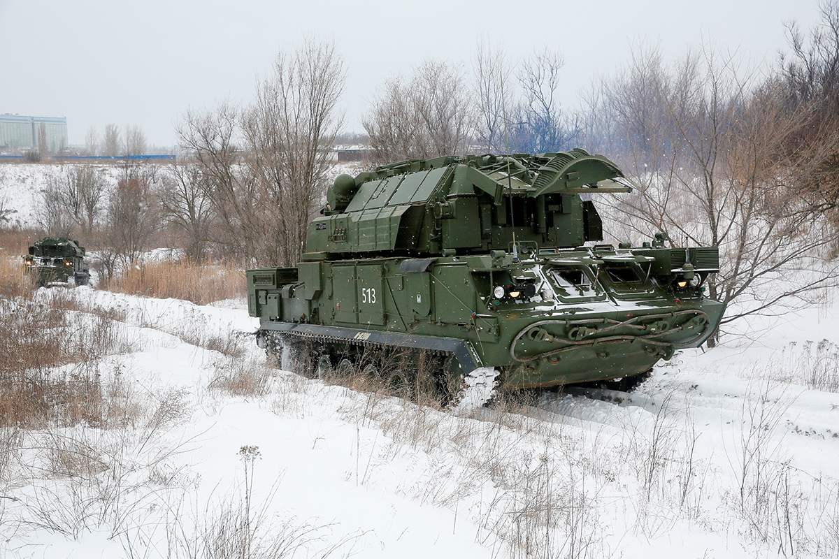 Под Ростовом мотострелки 150-й дивизии поразили учебные цели с помощью ЗРК «Тор-М2»