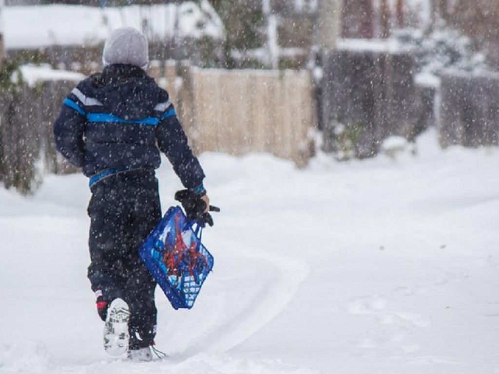 Из-за морозов отменены занятия в мордовских и ульяновских школах