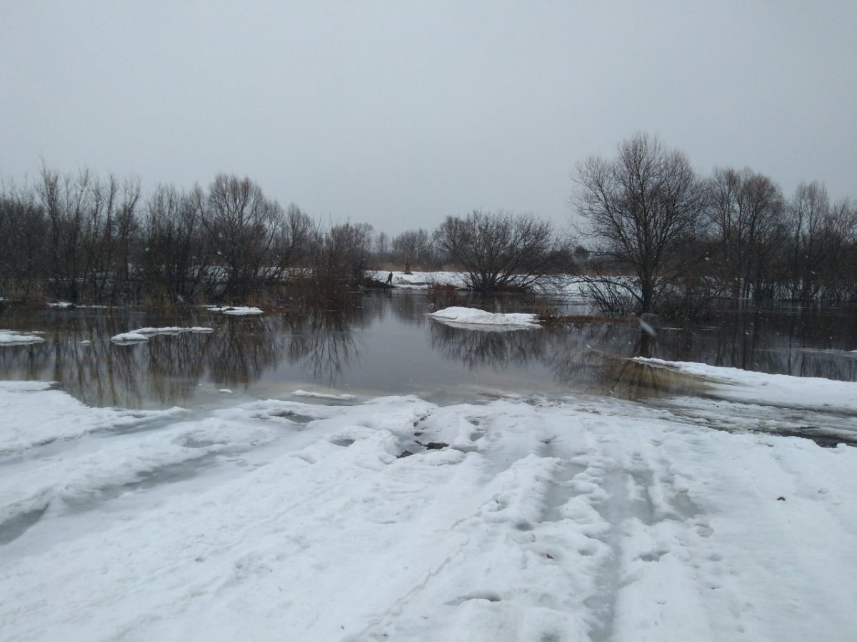 Паводок начался в Нижегородской области
