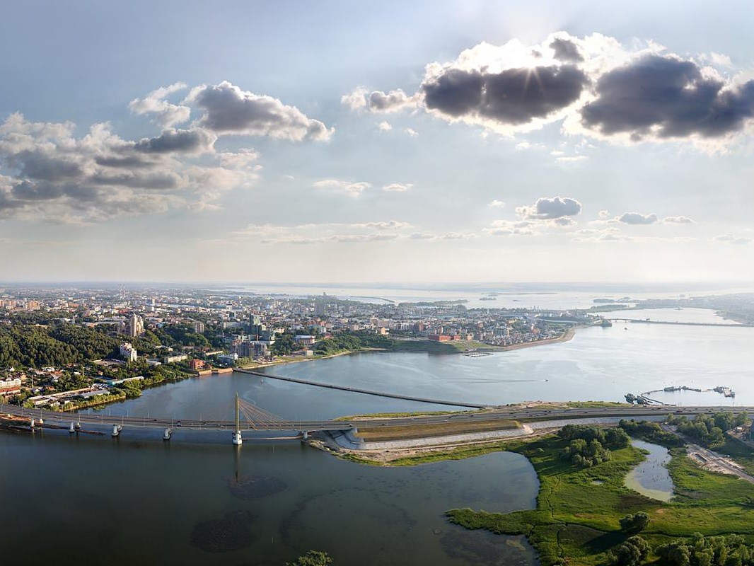 Через реку в Казани построят канатный мост за 3 млрд рублей