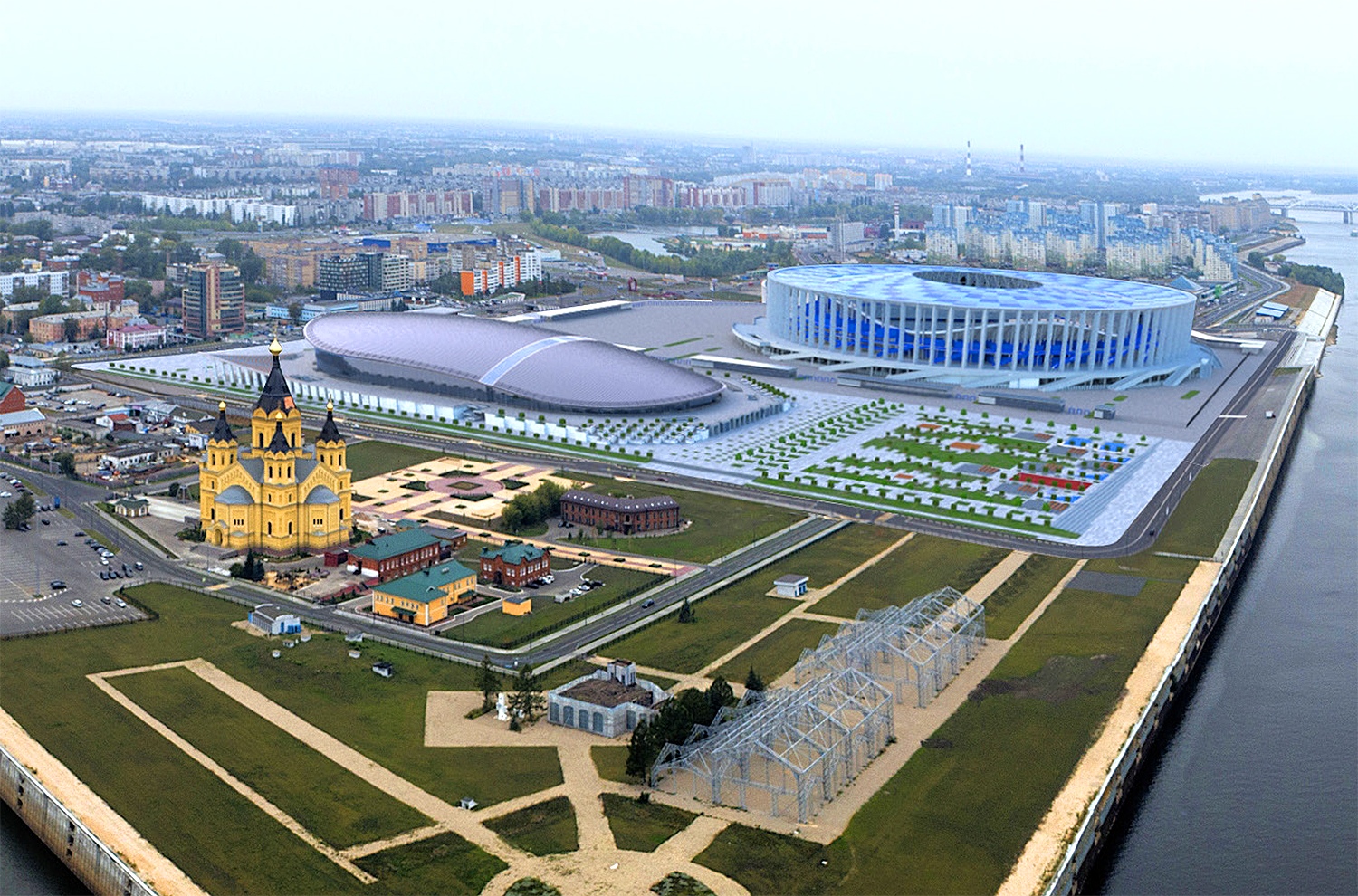В Нижнем Новгороде построят ледовый дворец за 26 млрд рублей
