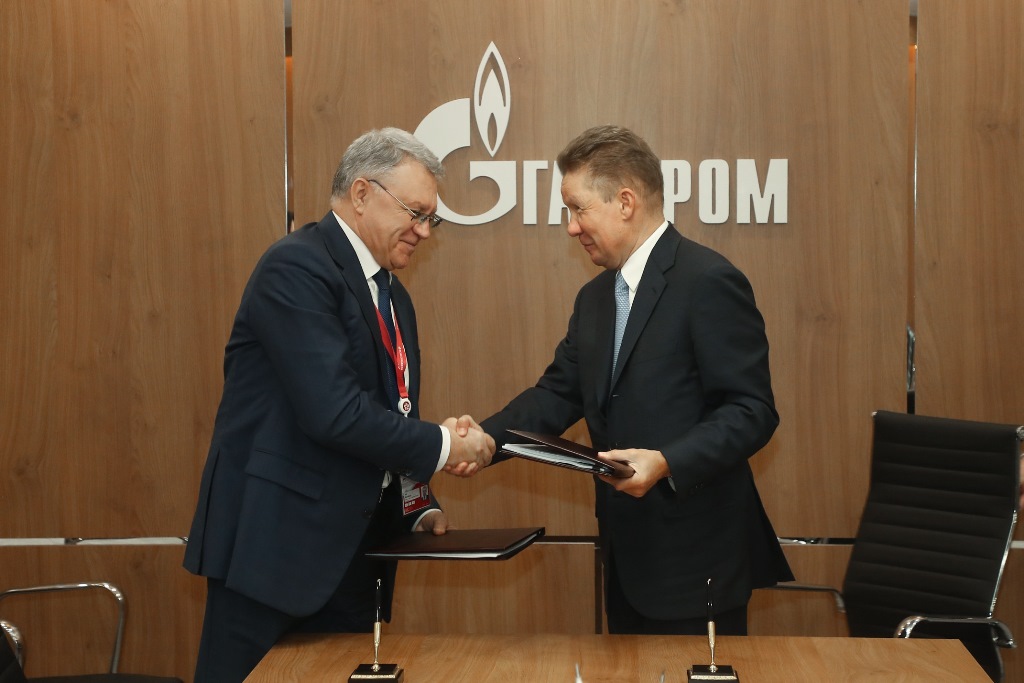 ПАО «Газпром» и Концерн «Алмаз-Антей» расширят сотрудничество по итогам ПМЭФ-2022