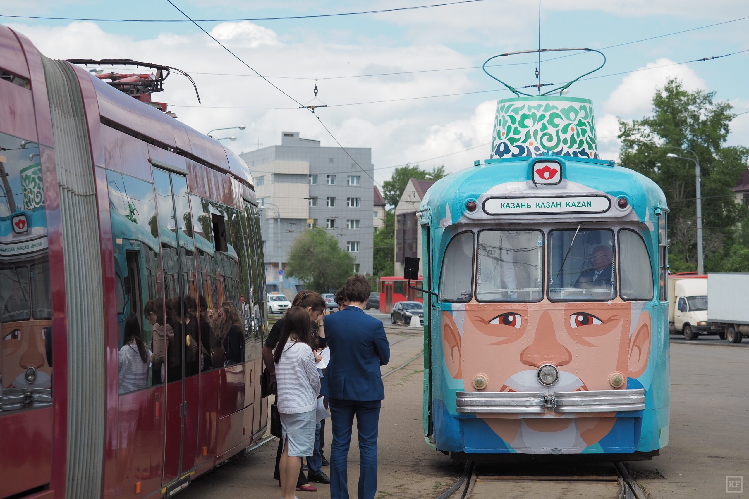 В Казани начнет курсировать раритетный экскурсионный трамвай «Тюбетейка»