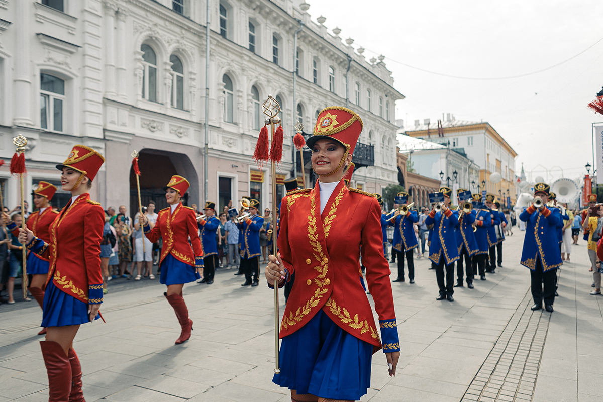 В Нижнем Новгороде в день города пройдет парад духовых оркестров