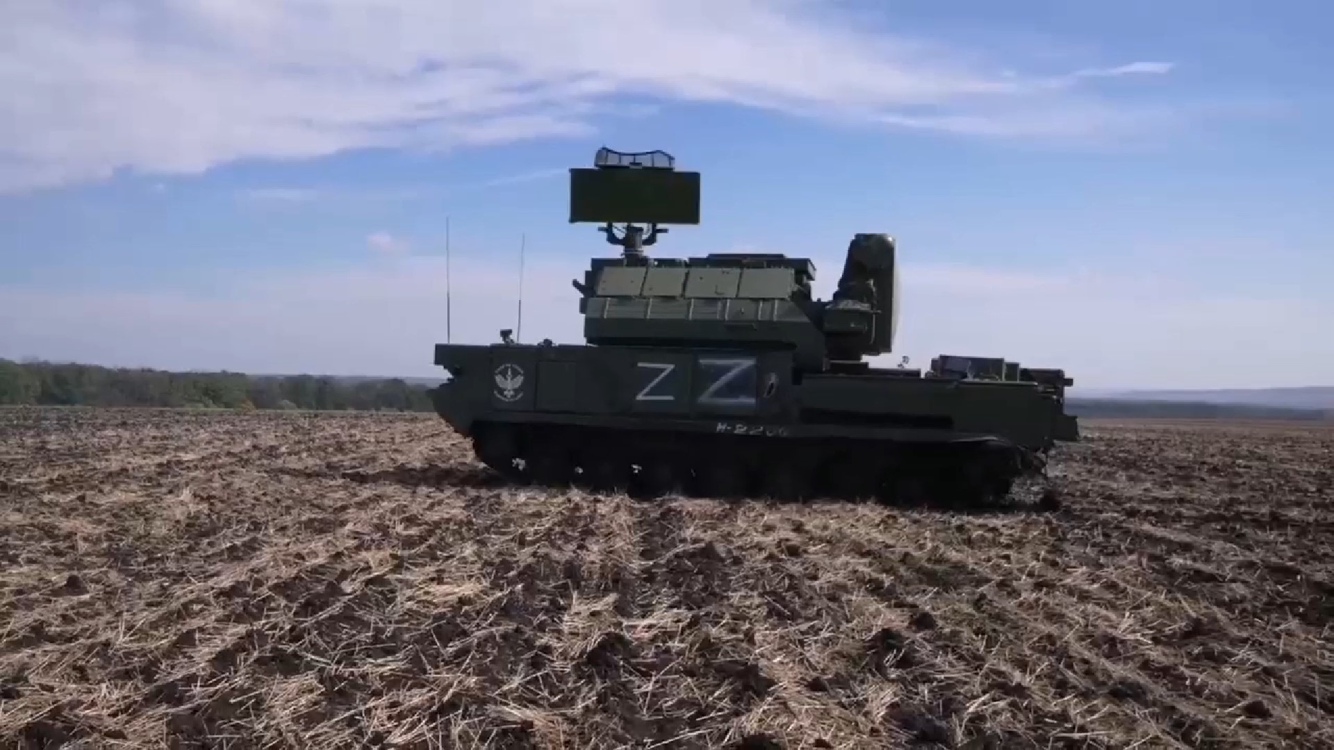 Минобороны РФ показало кадры боевой работы ЗРК «Тор-М2» по перехвату украинских ракет