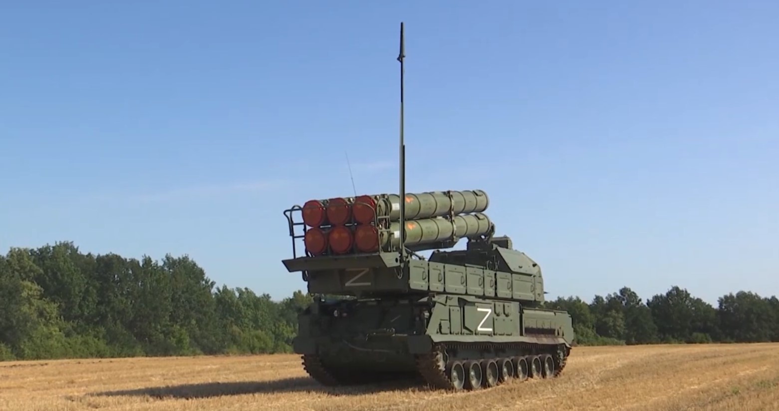 Расчеты ЗРК «Бук-М3» успешно обеспечивают ПВО российских войск в ходе СВО на Украине