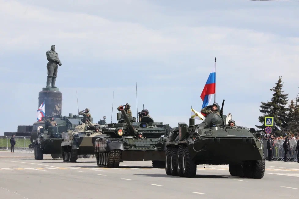 В Нижнем Новгороде состоялся военный Парад Победы