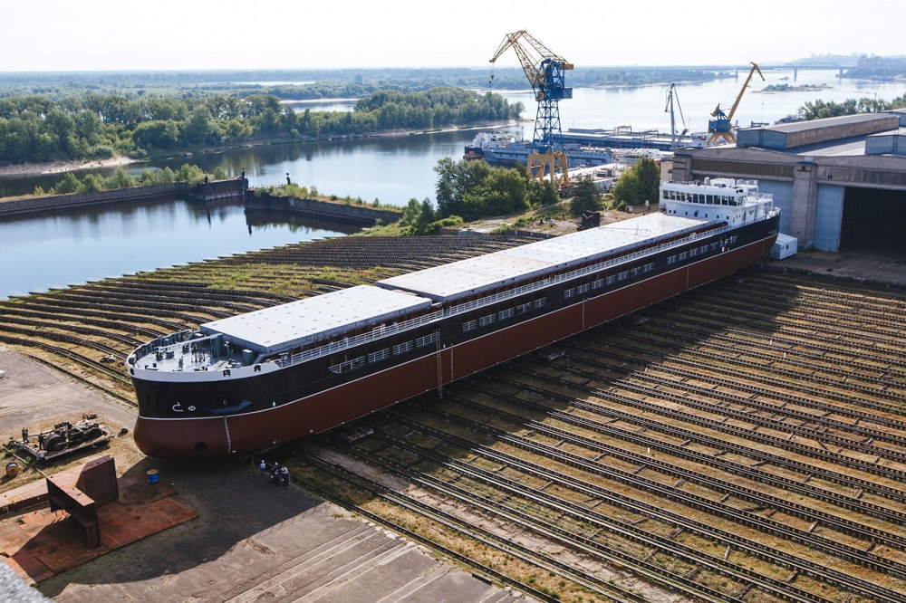 Более 30 судов спустили на воду в 2023 году Нижегородские судоверфи